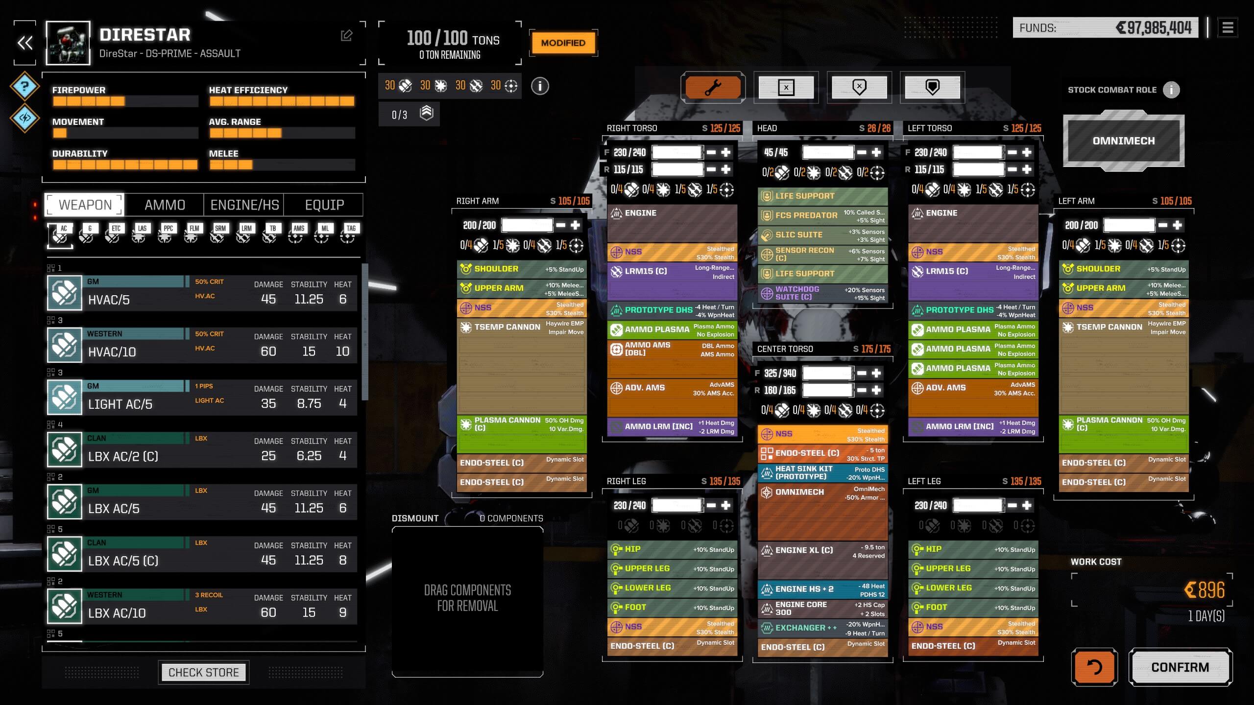 battletech hyper assault gauss