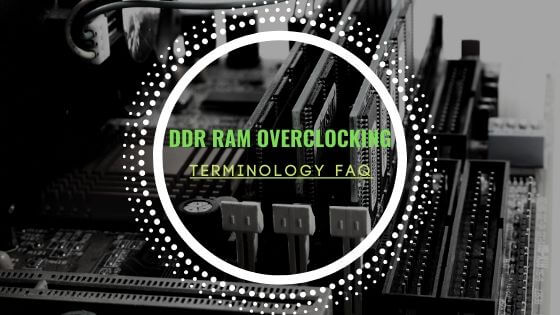 DDR RAM Overclocking Banner