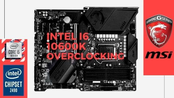 Intel i5 100600K overclocking guide banner